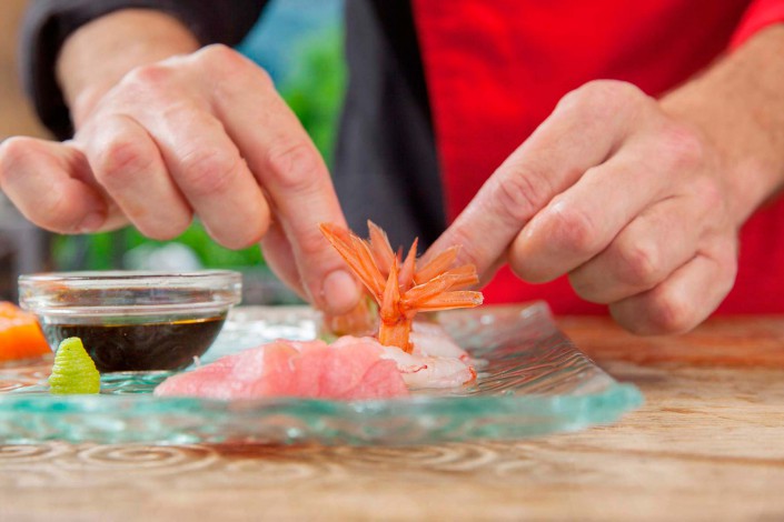 Dettagli della cucina gourmet
