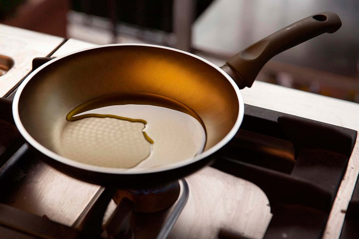 Dettagli di una cucina gourmet