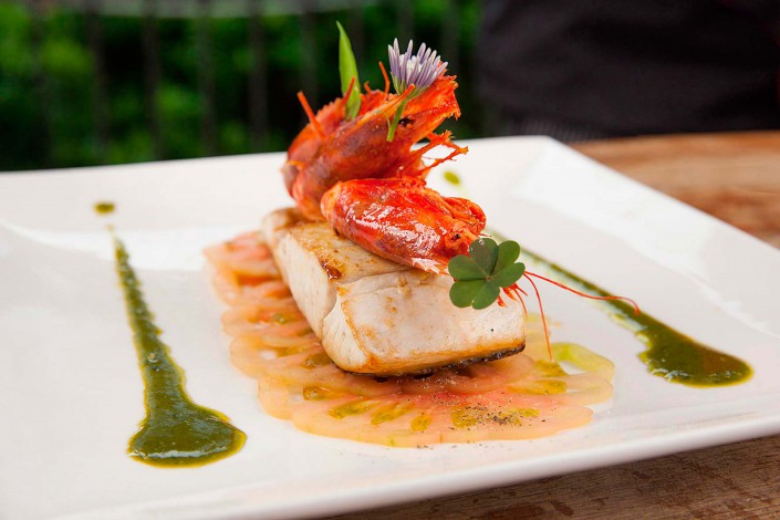 Filetto di pesce alla sorrentina
