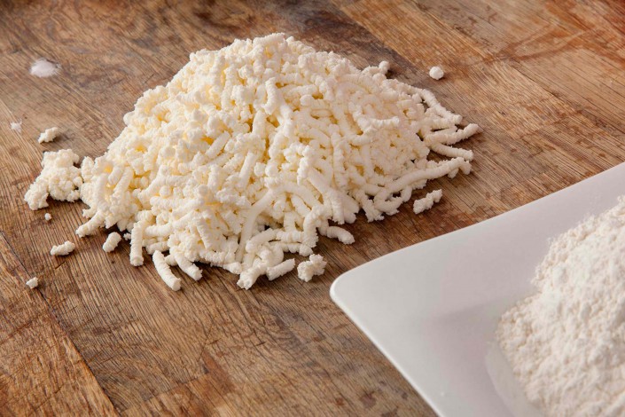La ricotta di Agerola passata