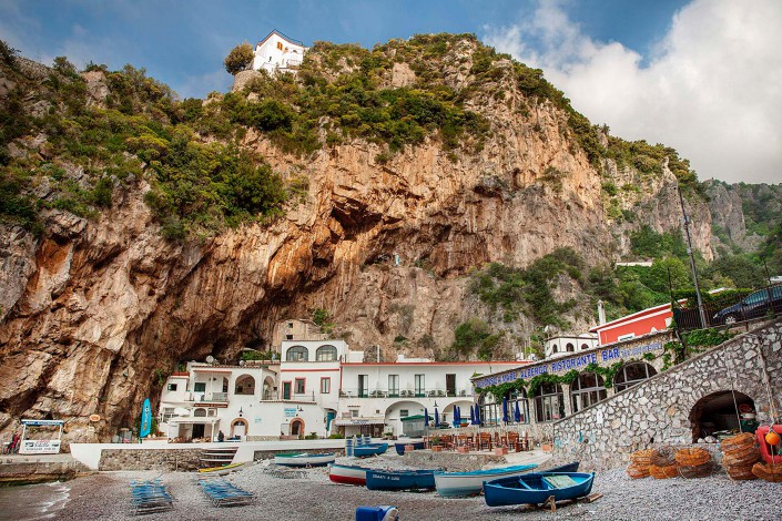 La spiaggia della Praia