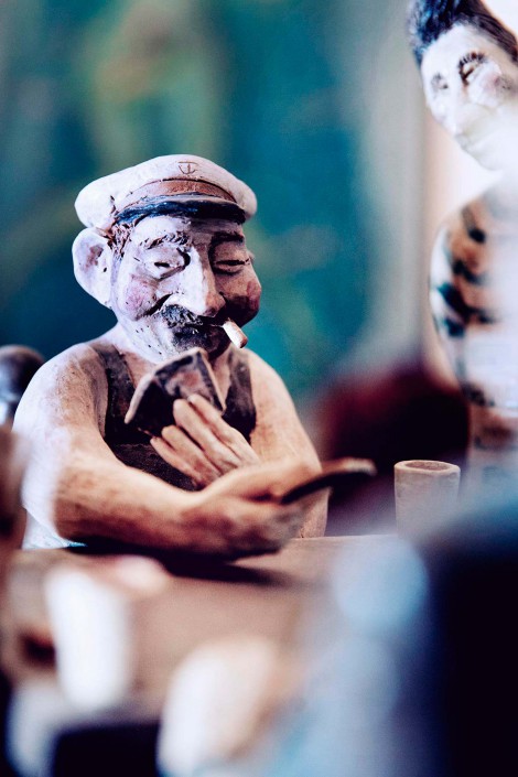 Le sculture dell’artista Sandulli